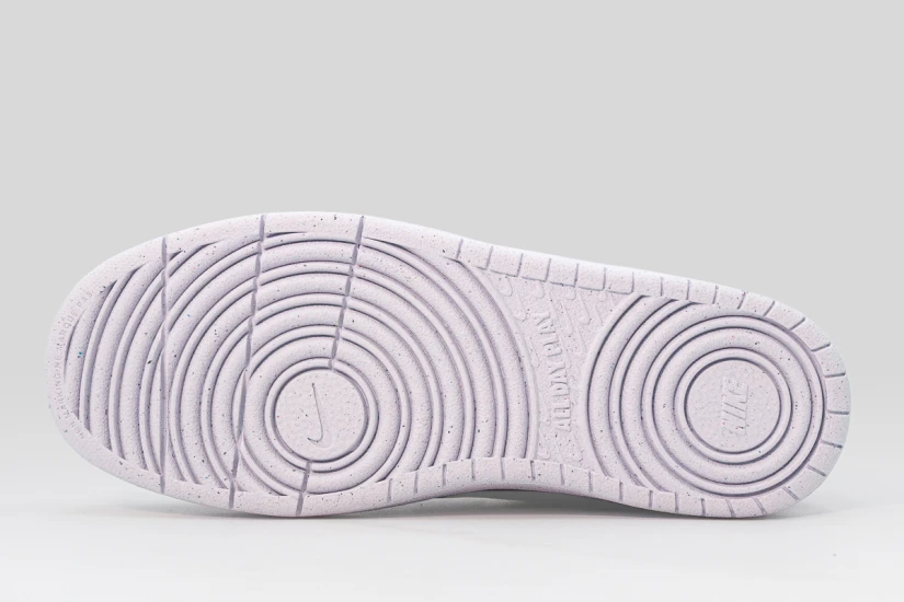 Nike Court Borough Low Recraft Sneakers Γκρι Ανοιχτό, Μαύρα, Λευκά