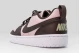 Nike Court Borough Low Recraft Sneakers Γκρι Ανοιχτό, Μαύρα, Λευκά