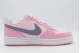 Nike Court Borough Low Recraft Sneakers Ροζ, Γκρι Σκούρο, Λευκά