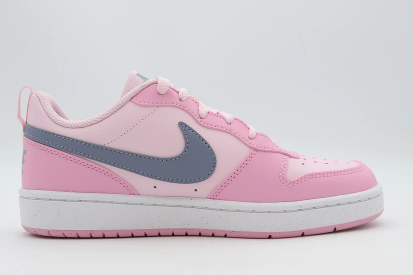 Nike Court Borough Low Recraft Sneakers Ροζ, Γκρι Σκούρο, Λευκά