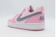 Nike Court Borough Low Recraft Sneakers Ροζ, Γκρι Σκούρο, Λευκά