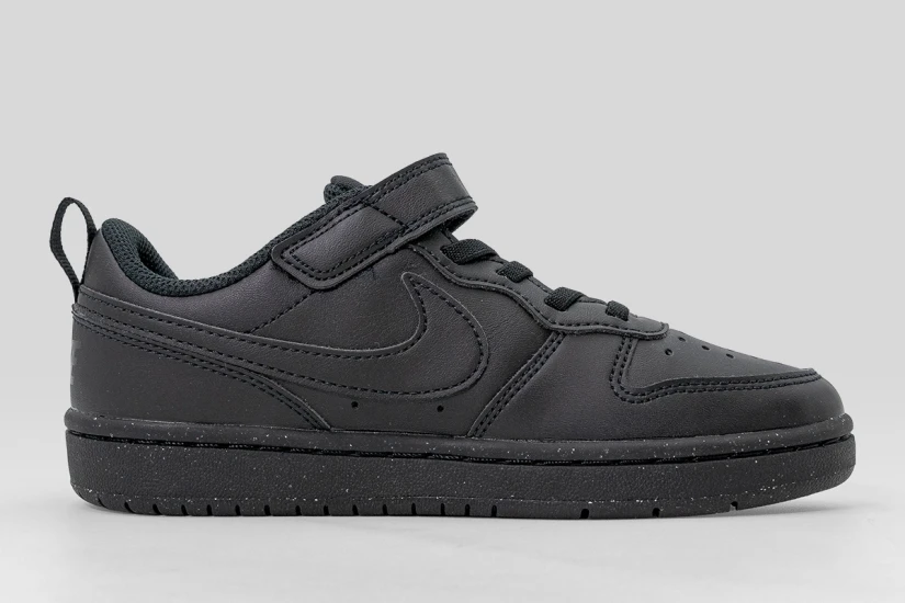 Nike Court Borough Low Recraft Παιδικά Sneakers Μαύρα
