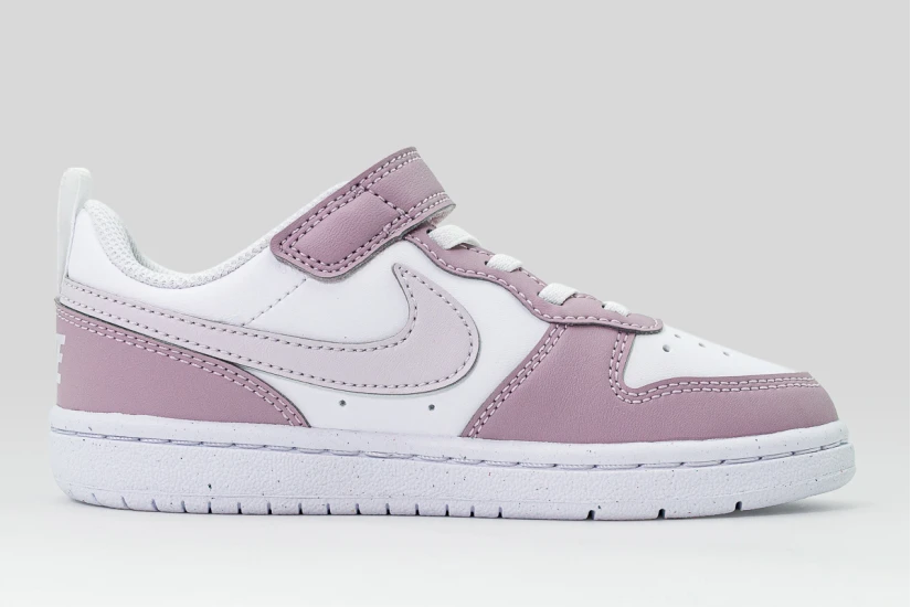 Nike Court Borough Low Recraft Παιδικά Sneakers Λευκά, Λεβάντα