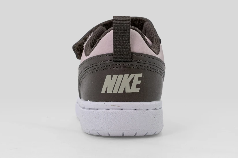 Nike Court Borough Low Recraft Παιδικά Sneakers Καφέ, Ροζ, Λευκά