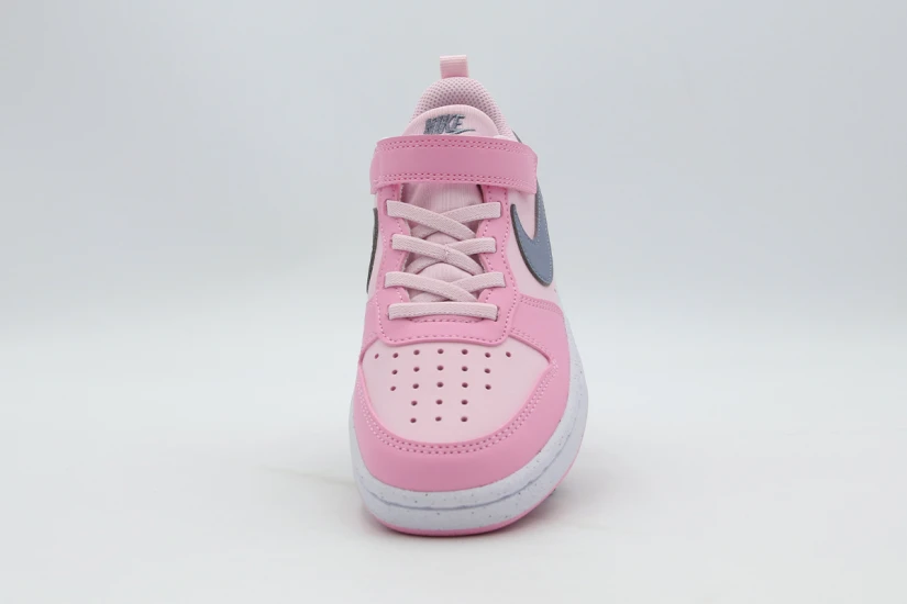 Nike Court Borough Low Recraft Παιδικά Sneakers Ροζ, Μπλε Σκούρο