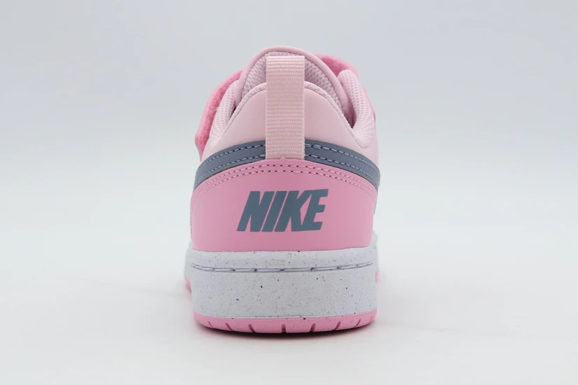 Nike Court Borough Low Recraft Παιδικά Sneakers Ροζ, Μπλε Σκούρο