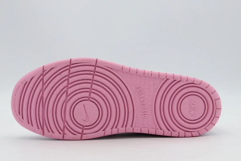 Nike Court Borough Low Recraft Παιδικά Sneakers Ροζ, Μπλε Σκούρο
