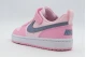 Nike Court Borough Low Recraft Παιδικά Sneakers Ροζ, Μπλε Σκούρο