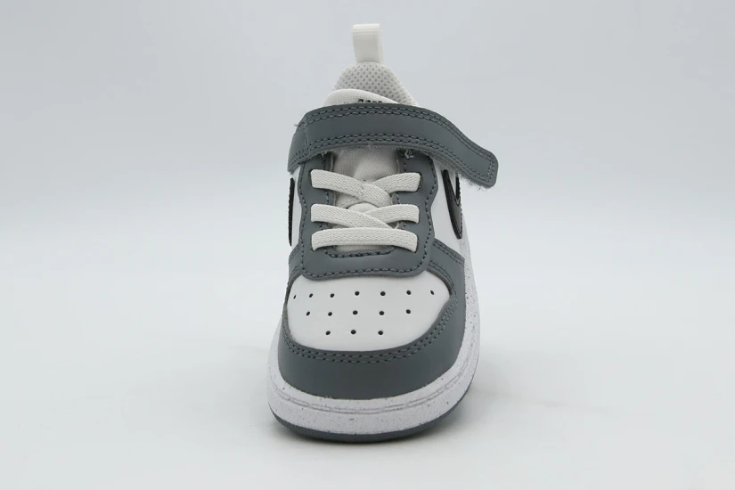 Nike Court Borough Low Recraft Βρεφικά Sneakers Γκρι, Λευκά