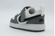 Nike Court Borough Low Recraft Βρεφικά Sneakers Γκρι, Λευκά