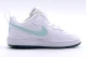 Nike Court Borough Low Recraft Βρεφικά Sneakers Λευκά, Βεραμάν