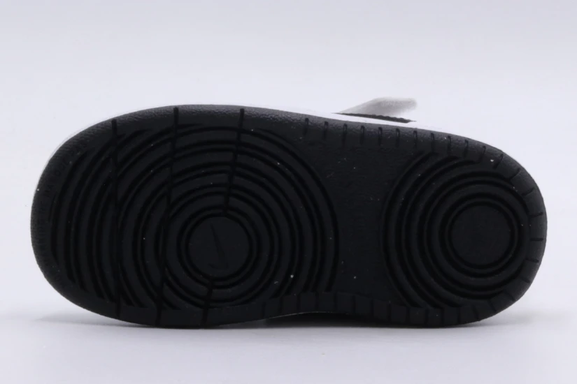 Nike Court Borough Low Recraft Βρεφικά Sneakers Λευκά, Μαύρα