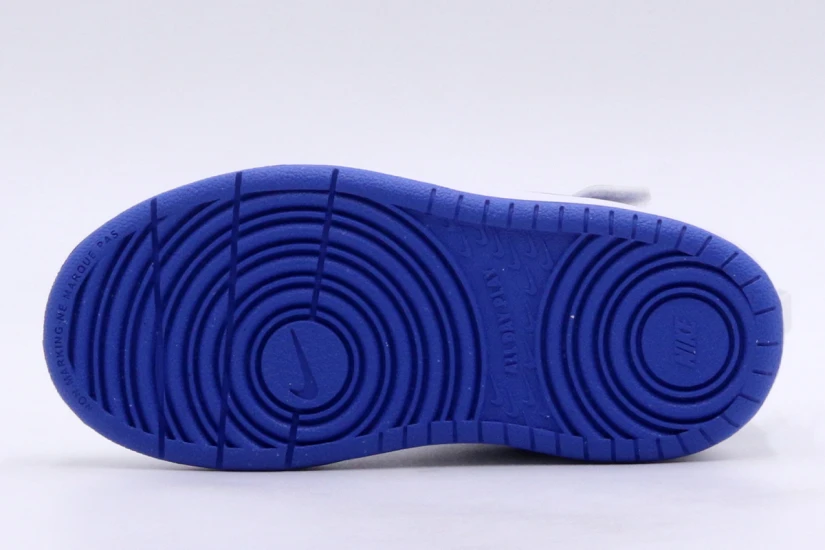Nike Court Borough Low Recraft Βρεφικά Sneakers Λευκά, Μπλε