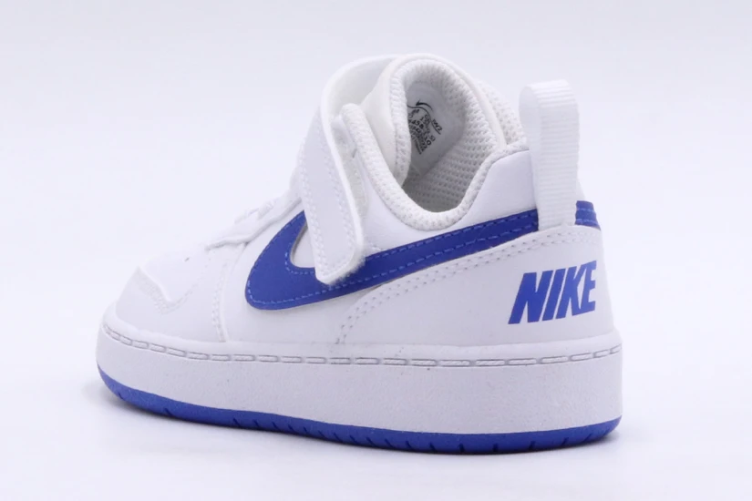 Nike Court Borough Low Recraft Βρεφικά Sneakers Λευκά, Μπλε