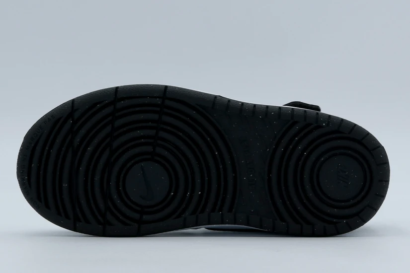 Nike Court Borough Low Recraft Βρεφικά Sneakers Μαύρα, Λευκά