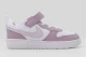 Nike Court Borough Low Recraft Βρεφικά Sneakers Λευκά, Λεβάντα