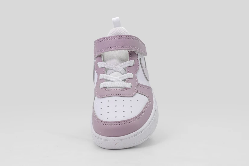 Nike Court Borough Low Recraft Βρεφικά Sneakers Λευκά, Λεβάντα