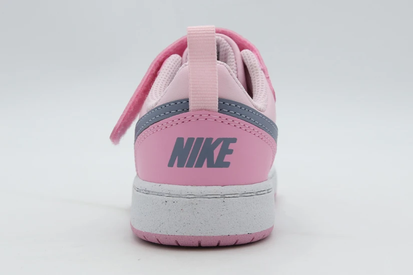 Nike Court Borough Low Recraft Βρεφικά Sneakers Ροζ, Γκρι Σκούρο, Λευκά