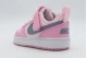 Nike Court Borough Low Recraft Βρεφικά Sneakers Ροζ, Γκρι Σκούρο, Λευκά