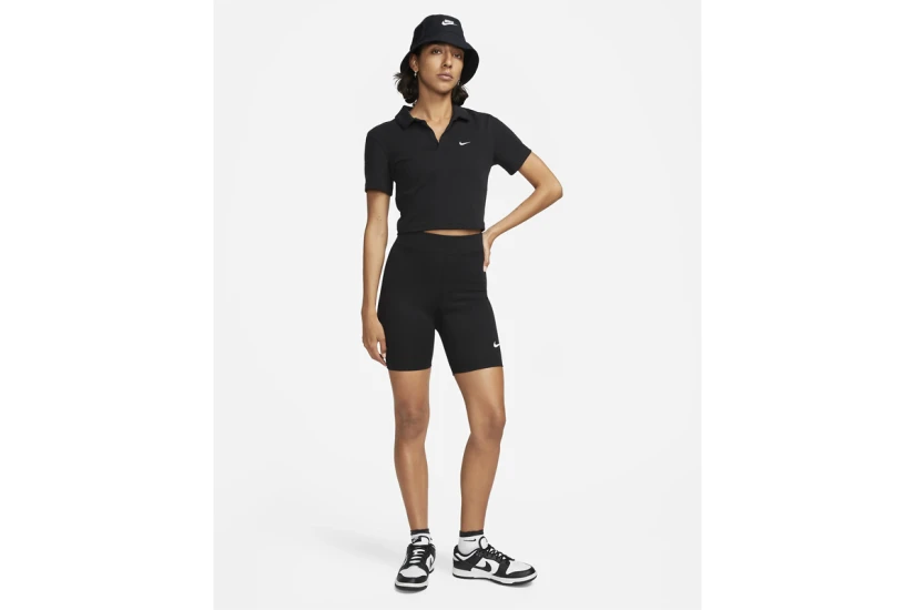 Nike Sportswear Classic High-Waisted Γυναικείο Biker Κολάν Μαύρο