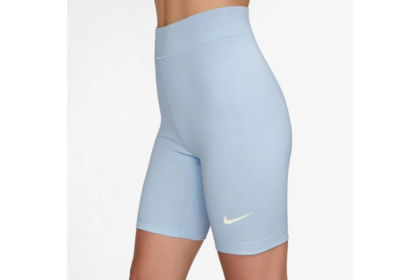 Nike Sportswear Classic High-Waisted Γυναικείο Biker Κολάν Σιέλ