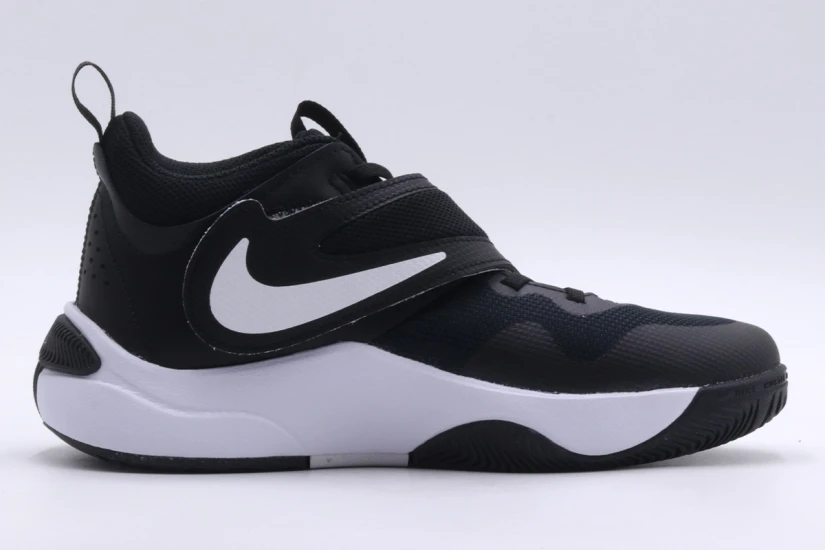 Nike Team Hustle D 11 Παιδικά Μπασκετικά Παπούτσια Μαύρα, Λευκά
