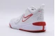 Nike Team Hustle D 11 Παιδικά Μπασκετικά Παπούτσια Λευκά, Κόκκινα