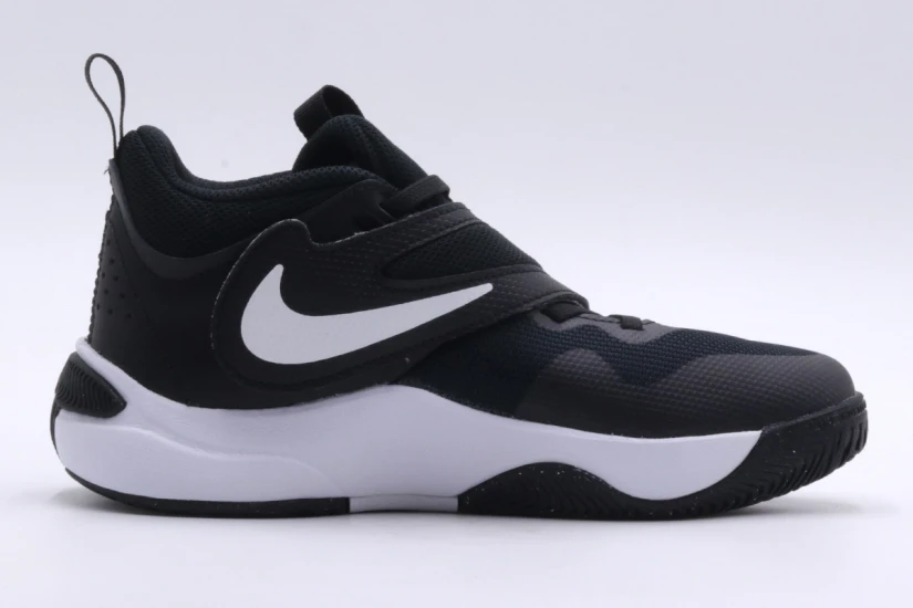 Nike Team Hustle D 11 Παιδικά Μπασκετικά Παπούτσια Μαύρα, Λευκά