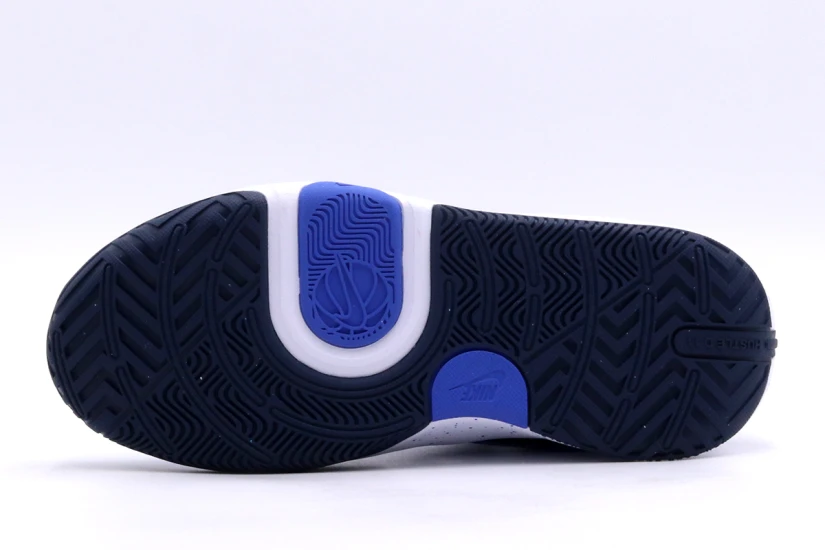 Nike Team Hustle 11 D Παιδικά Μπασκετικά Παπούτσια Ρουά, Λευκά