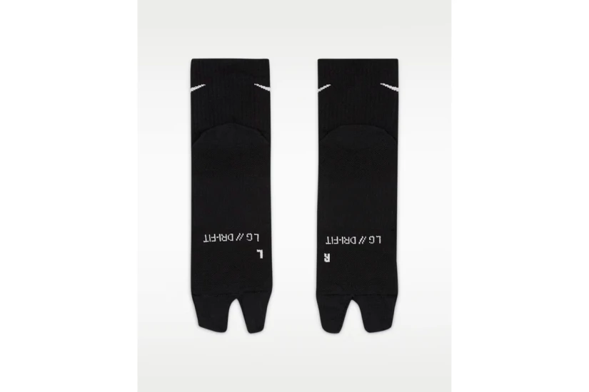 Nike Everyday Plus Rift Split-Toe Dri-FIT Κάλτσες μέχρι τον Αστράγαλο Μαύρες 1 Ζευγάρι