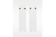 Nike Everyday Plus Rift Split-Toe Dri-FIT Κάλτσες μέχρι τον Αστράγαλο Λευκές 1 Ζευγάρι