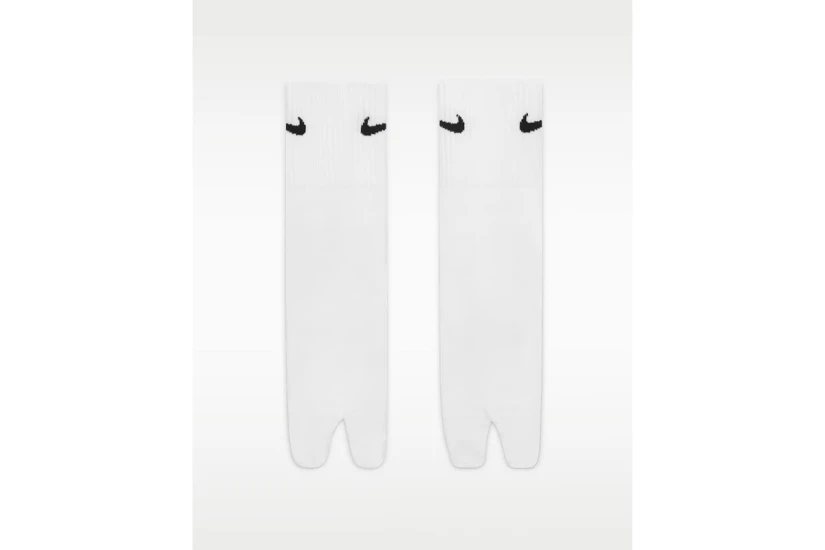 Nike Everyday Plus Rift Split-Toe Dri-FIT Κάλτσες μέχρι τον Αστράγαλο Λευκές 1 Ζευγάρι