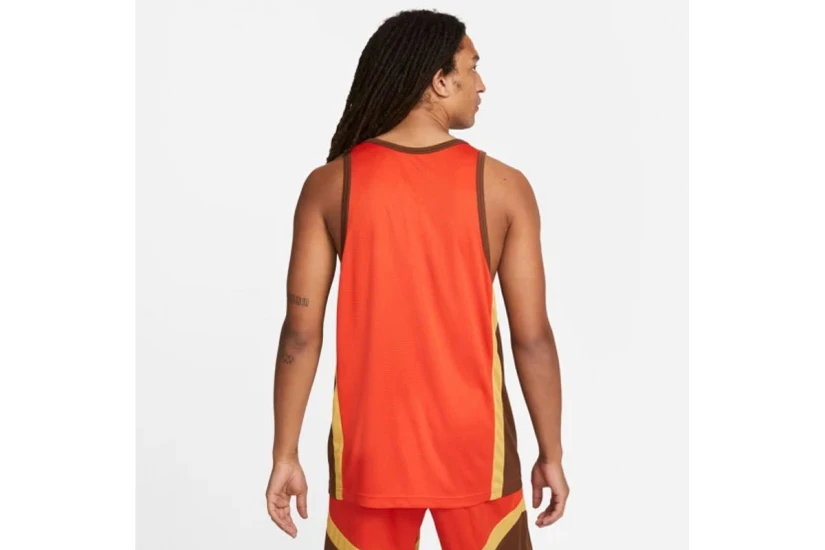 Nike Dri-FIT Icon Ανδρική Αμάνικη Μπλούζα Πορτοκαλί