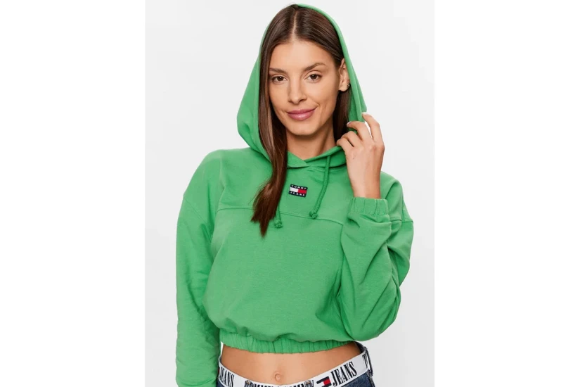 Tommy Jeans Tjw Elasticated Xs Badge Hoodie Γυναικείο (DW0DW16135 LY3)