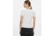 Tommy Jeans Slim Essential Rib Γυναικείο Κοντομάνικο T-Shirt Λευκό