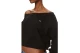 Tommy Jeans Crp Off Shoulder Crew Μπλούζα Με Λαιμόκοψη Γυναικεία 