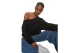 Tommy Jeans Crp Off Shoulder Crew Μπλούζα Με Λαιμόκοψη Γυναικεία 