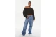 Tommy Jeans Crp Off Shoulder Crew Μπλούζα Με Λαιμόκοψη Γυναικεία 