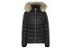 Tommy Jeans Shiny Water Repellent Down Γυναικείο Puffer Μπουφάν με Κουκούλα