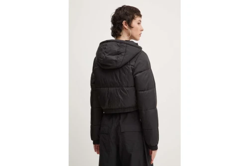 Tommy Jeans Crop Hooted Μπουφάν Puffer Γυναικείο (DW0DW18313 BDS)