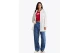 Tommy Jeans Γυναικείο Μακρυμάνικο Πουκάμισο Λευκό