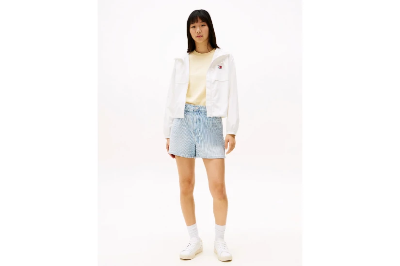 Tommy Jeans Paperbag Γυναικείο Τζιν Σορτς