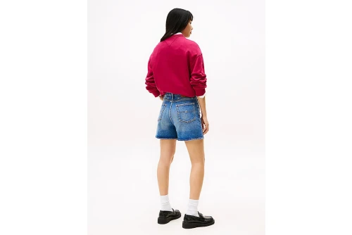 Tommy Jeans Denim Mom Bi0134 Σορτς Τζιν Γυναικείο (DW0DW20092 1A5)