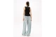 Tommy Jeans Ribbed Slim Halterneck Γυναικεία Αμάνικη Μπλούζα Μαύρη