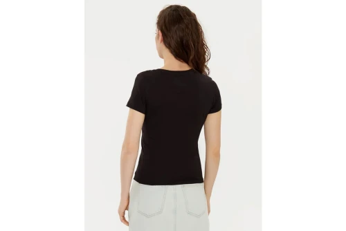 Tommy Jeans Slim V-Neck T-Shirt Γυναικείο (DW0DW20458 BDS)