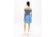Tommy Jeans Chambray Fit And Flare Γυναικείο Τζιν Φόρεμα Mini
