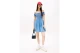 Tommy Jeans Chambray Fit And Flare Γυναικείο Τζιν Φόρεμα Mini