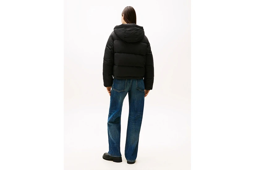 Tommy Jeans Water Repellent Ripstop Γυναικείο Μπουφάν Puffer
