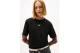 Tommy Jeans Boxy Badge Γυναικείο Κοντομάνικο T-Shirt Μαύρο