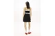 Tommy Jeans Tape Fandf Strappy Γυναικείο Φόρεμα Mini Μαύρο, Λευκό